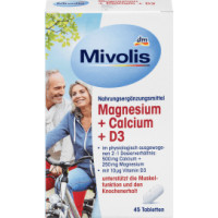 Mivolis Magnesium+calc.+d3 45tab вітаміни