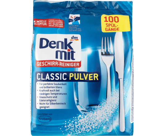 Denkmit порошок для ПММ Geschirr-Reiniger Pulver Classic 1,5Kg (4)