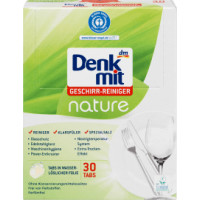 Denkmit Geschirr-Reiniger-Tabs nature 30St Таб для посудомийки 