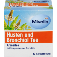 Mivolis чай лікувальний від кашлю та бронхіту Husten und Bronchial Tee 12шт 24г (12)