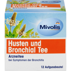 Mivolis чай лікувальний від кашлю та бронхіту Husten und Bronchial Tee 12шт 24г (12)