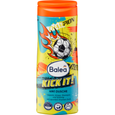 Balea дитячий  шампунь-кондиціонер-гель для душу 4в1 Kick it! 300ml (16)