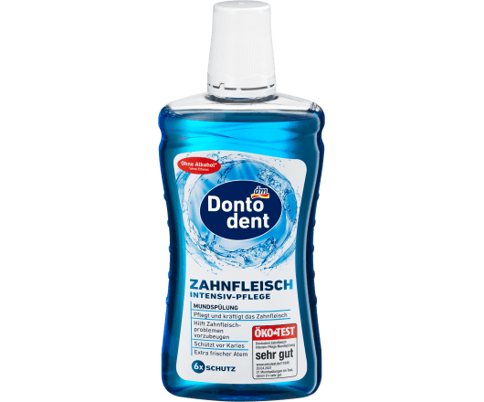 Dontodent ополіскувач для ротової порожнини Zahnfleisch 500ml (15)