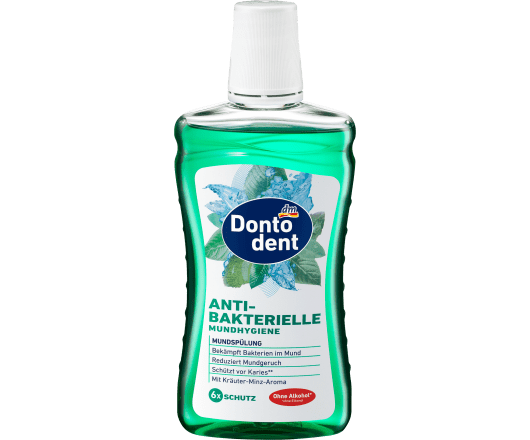 Dontodent ополіскувач для ротової порожнини AntiBakterielle 500ml (15)