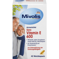 Mivolis Sano Vitamin E 600 42капсул 