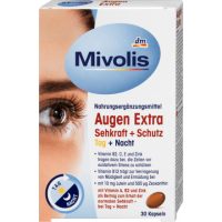 Mivolis вітамінни капсули для очей Augen Extra Sehkraft+Schutz 30