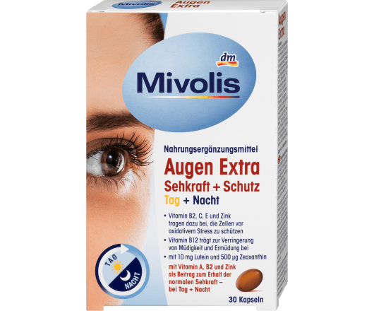 Mivolis вітамінни капсули для очей Augen Extra Sehkraft+Schutz 30