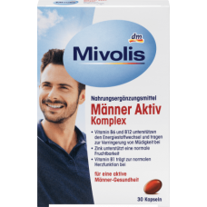 Mivolis Männer Aktiv Komplex 30капсул вітаміни