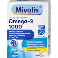 Mivolis вітаміни Omega-3 1000mg 60шт (8)
