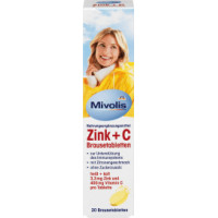 Mivolis Zink + C ШИПУЧКА таблетки 20 шт вітаміни 