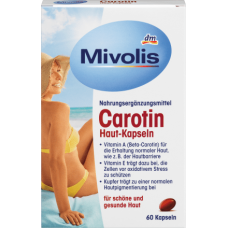 Mivolis вітаміни Carotin Haut-Kapseln 60шт  