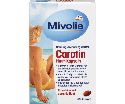Mivolis вітаміни Carotin Haut-Kapseln 60шт  