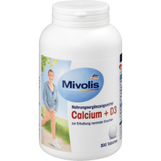 Mivolis вітаміни Calcium та D3 300шт (8) 