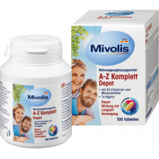 Mivolis A-Z Komplett DEPOT ( до 50 років) 100st вітаміни 