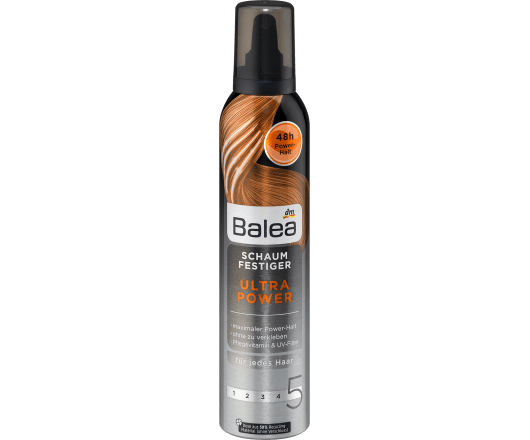 Balea піна для волосся 5 Ultra Power 250ml (10)
