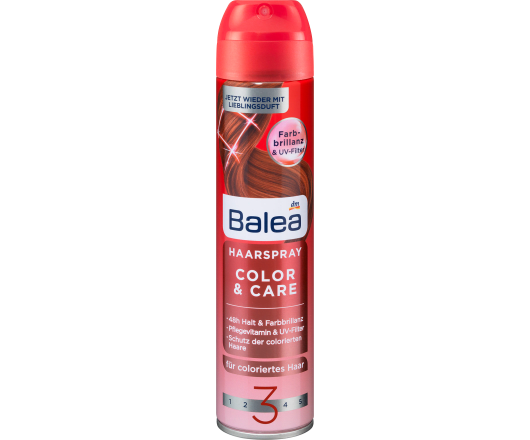 Balea Haarspray 3 Color & Care лак для волосся 300ml 
