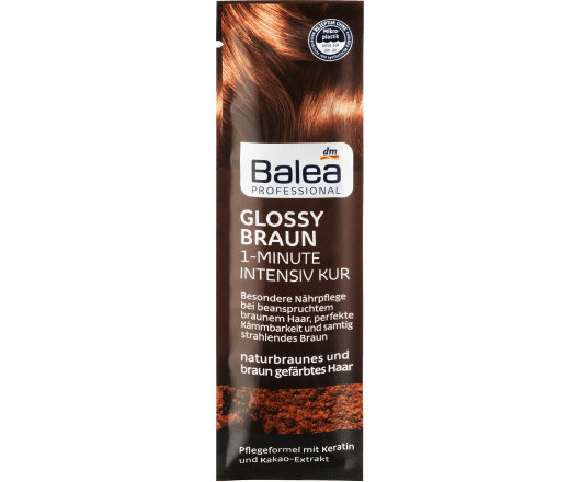 Balea Professional маска для волосся Glossy Braun 20ml (20)