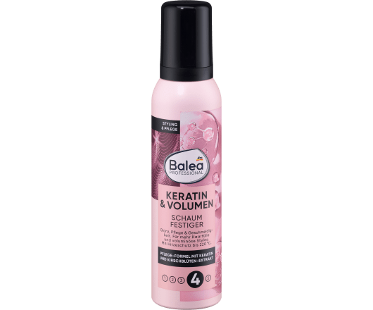 Balea Professional Schaumfestiger 4 Keratin & Volumen піна для волосся 150ml
