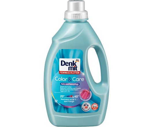 Denkmit гель для прання делікатних  речей Feinwaschlotion Color & Care 1,5L (8)