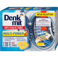Denkmit Anti-Kalk Tabs 60шт Таблетки від накипу 