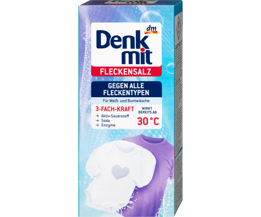 Denkmit плямовивідник-сіль універсалний Fleckensalz 500g (6)