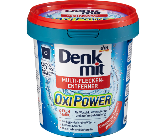 Denkmit порошок кисневий для кольорових речей Oxi Power Multi 750g (6)