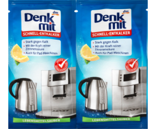 Denkmit Entkalker Порошок для чищення чайників (2*25g) 50g (30)