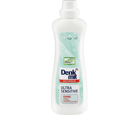 Denkmit ополіскувач для прання Weichspuler Ultra Sensative 1л (10)