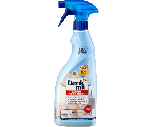 Denkmit спрей для чищення кухонних поверхонь Kuchen-Hygienereiniger 750ml (8)