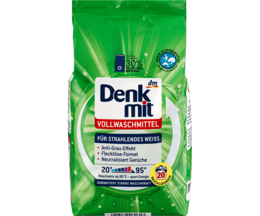Denkmit порошок для прання Vollwaschmittel 20п 1.35kg (8)