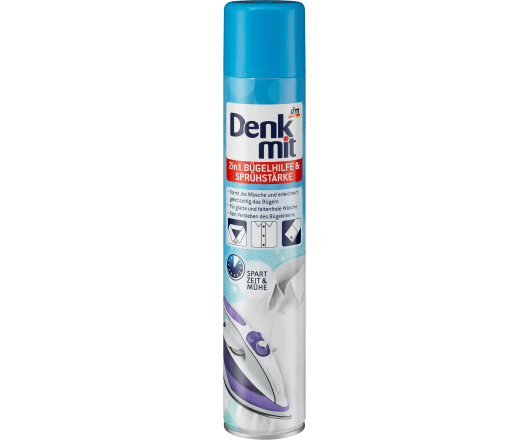 Denkmit спрей для прасування  2в1 Bugelhilfe & Sprühstärke 500ml (10)