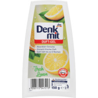 Denkmit освіжувач повітря гелевий Duft-Gel Fresh Lemon 150g (12)