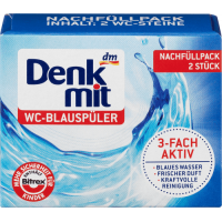 Denkmit WC-Blauspüler Запаска засіб для унітазу 80g (36)