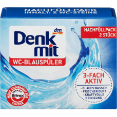 Denkmit WC-Blauspüler Запаска засіб для унітазу 80g (36)