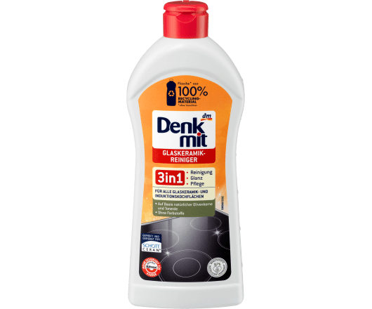 Denkmit рідина для чистки склокераміки Glaskeramikreiniger 300ml (6)