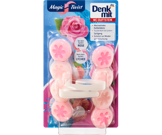 Denkmit WC вішалка для унітазу Rose & Litschi 2шт (7)