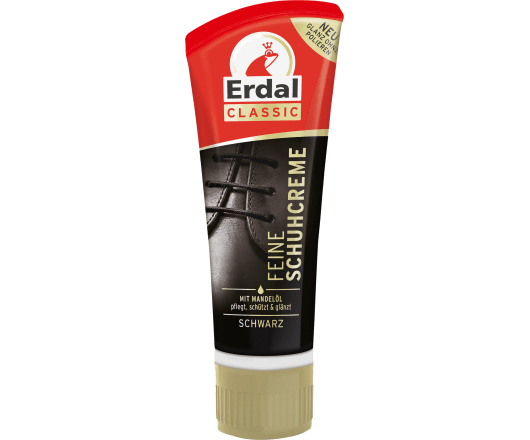 Erdal крем Schuhcreme fein SCHWARZ для взуття 75ml (5)
