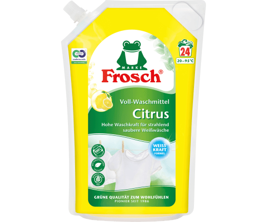 Frosch гель запаска Voll-waschmittel Citrus для прання 1.8L 
