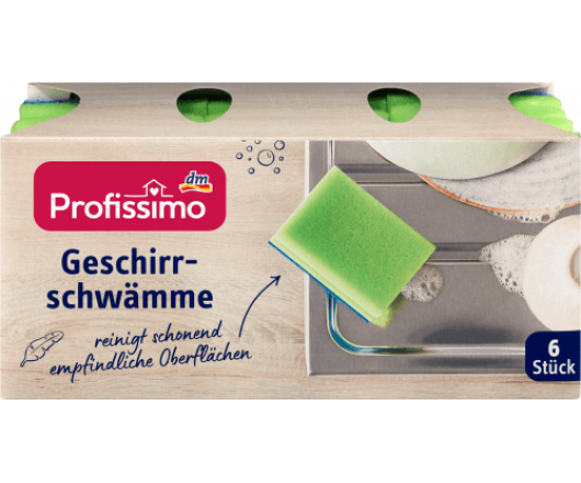 Profissimo губка Geschirrschwämme для миття посуду 6st 