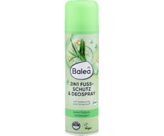 Balea спрей 2in1 Fuss-schutz & Deo Spray дезодорант для ніг 200ml (6)