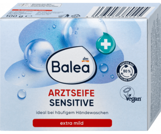 Balea мило тверде Arztseife Sensitive 100g (30)