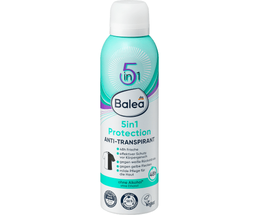 Balea дезодорант спрей  5in1 Protection 200ml 
