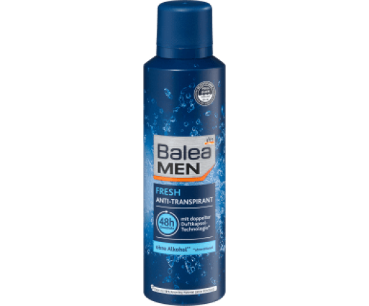 Balea MEN дезодорант спрей Fresh 200ml (15)