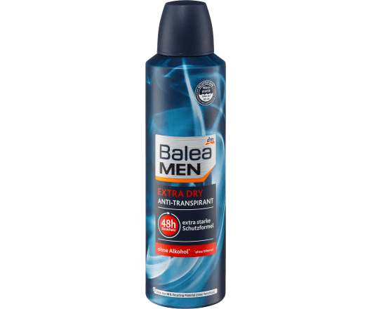 Balea MEN дезодорант спрей Extra Dry 200ml (15)