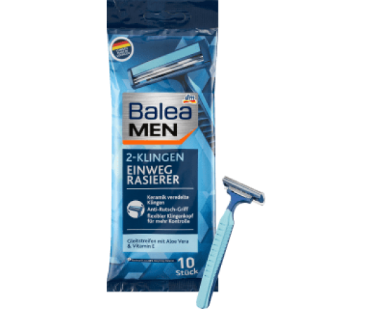 Balea MEN станок для гоління на 2 леза 10шт (18)