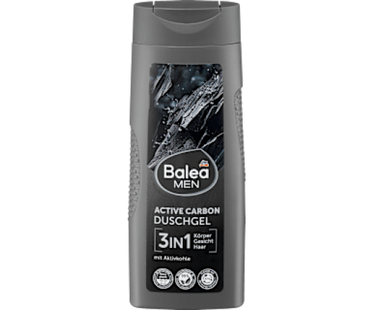 Balea MEN гель для душу 3в1 Active Carbon 300ml (16)