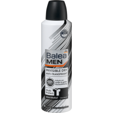 Balea MEN дезодорант спрей  Invisible 200ml 