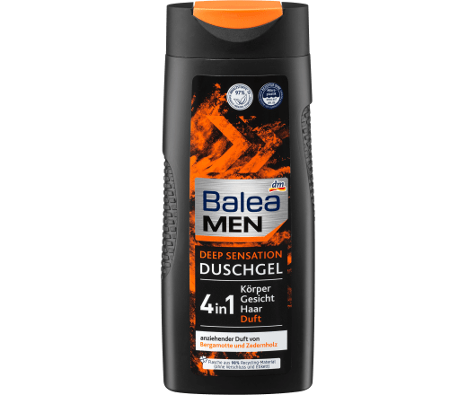 Balea Men гель для душу Deep Sensation 300ml 4в1 