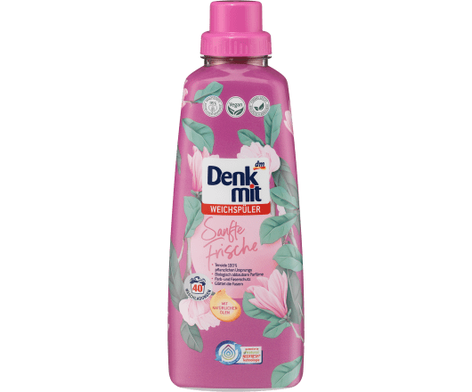 Denkmit ополіскувач для прання Weichspüler Sanfte Frische 40п 1L (8)