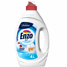 Deluxe Enzo гель для прання White 100п 4л